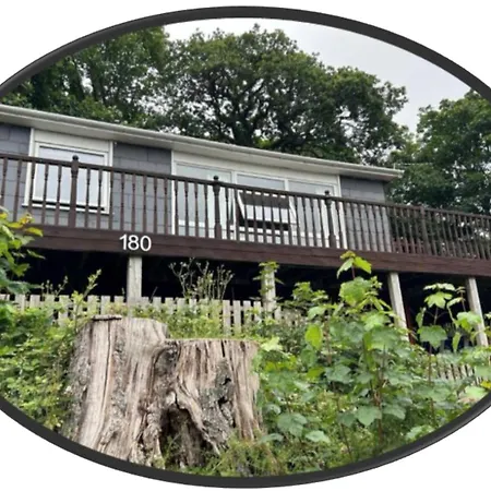 180 River View Cabin Caeathro Exterior photo